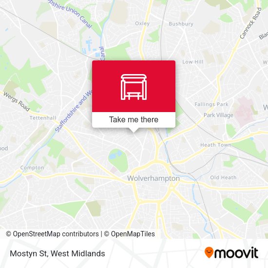 Mostyn St map