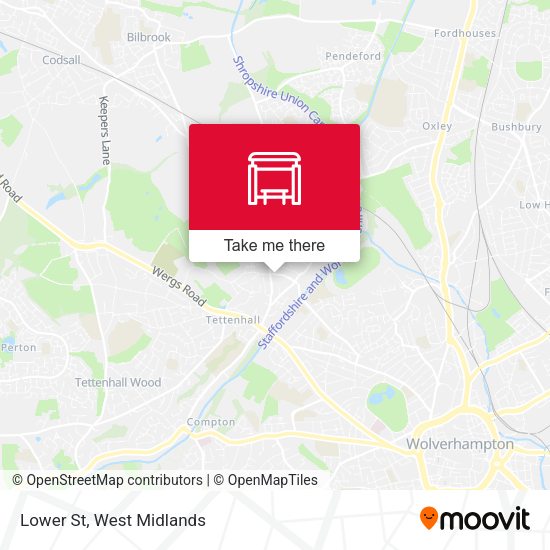 Lower St map