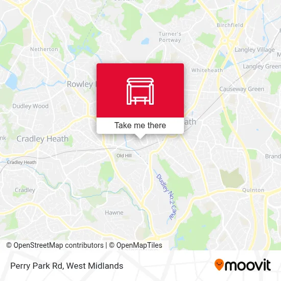Perry Park Rd map