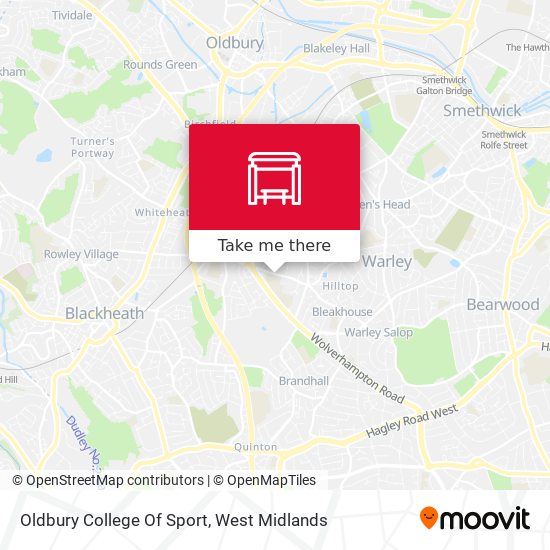 Oldbury College Of Sport map