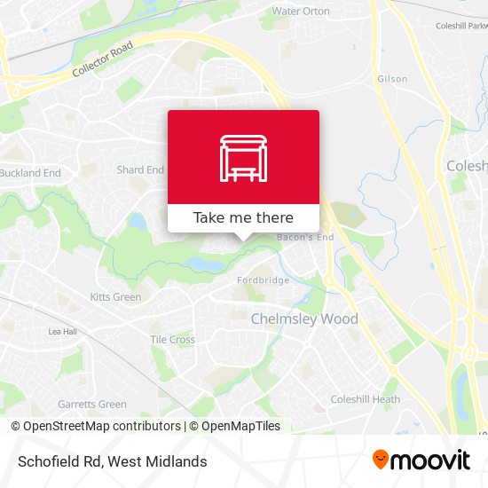 Schofield Rd map