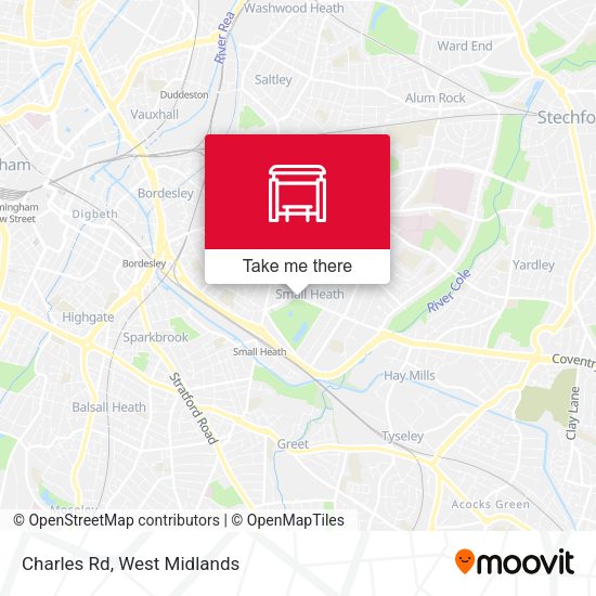 Charles Rd map