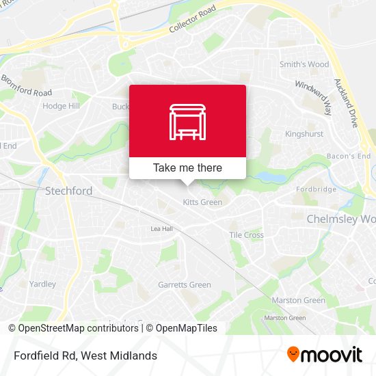 Fordfield Rd map