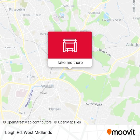 Leigh Rd map