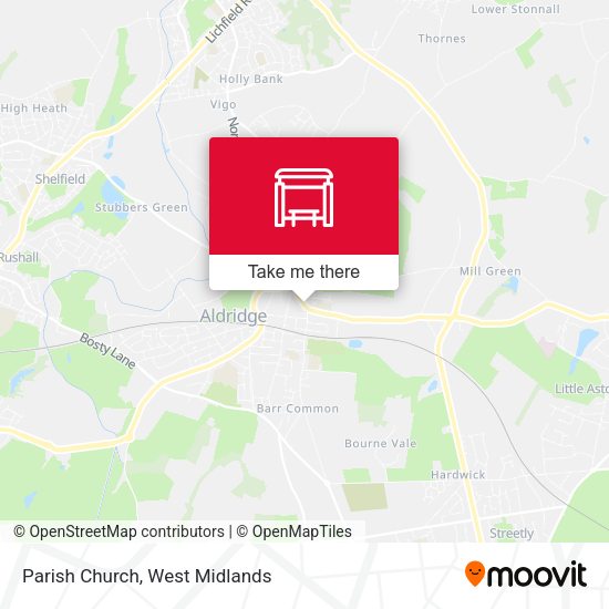 Parish Church map