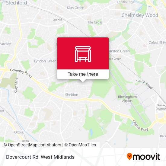 Dovercourt Rd map