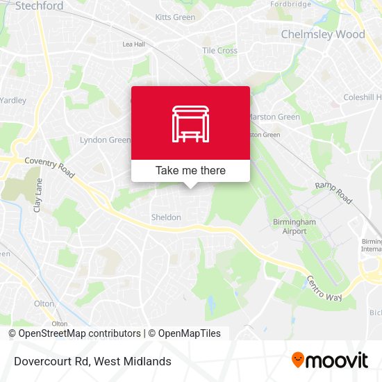 Dovercourt Rd map