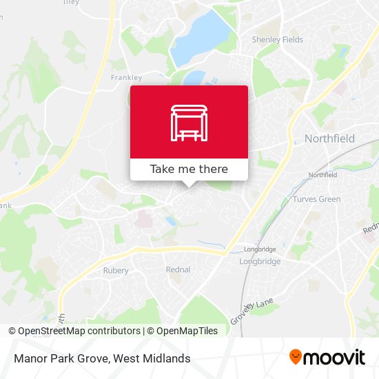 Manor Park Grove map