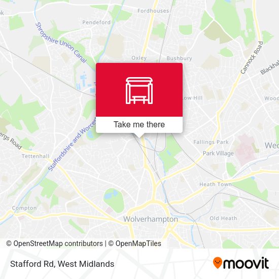 Stafford Rd map