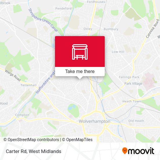 Carter Rd map