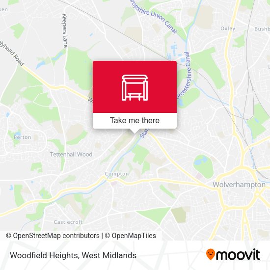 Woodfield Heights map