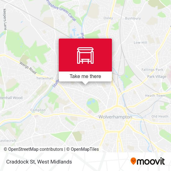 Craddock St map