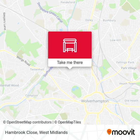 Hambrook Close map