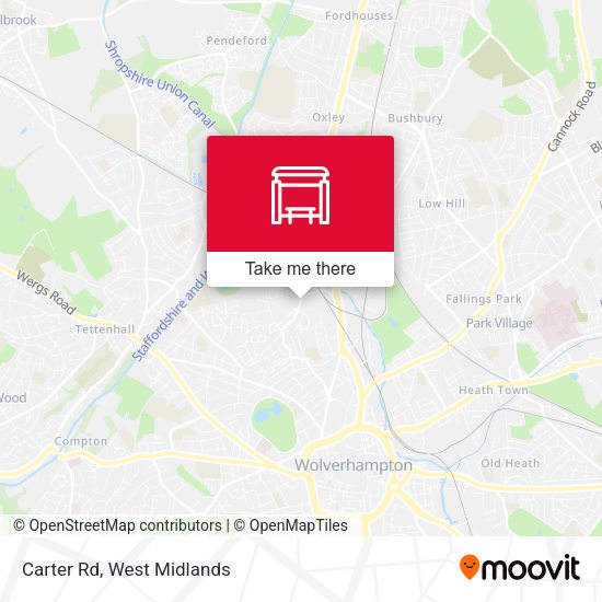 Carter Rd map