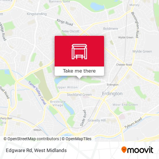 Edgware Rd map