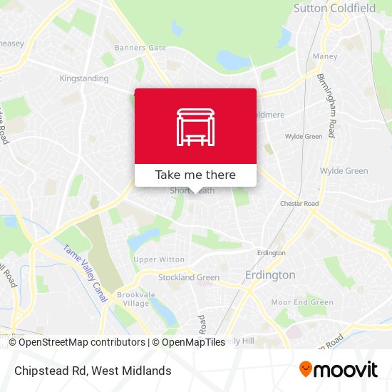 Chipstead Rd map