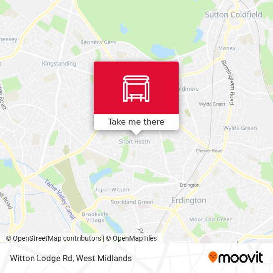 Witton Lodge Rd map