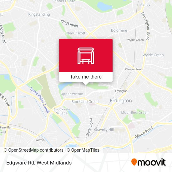 Edgware Rd map
