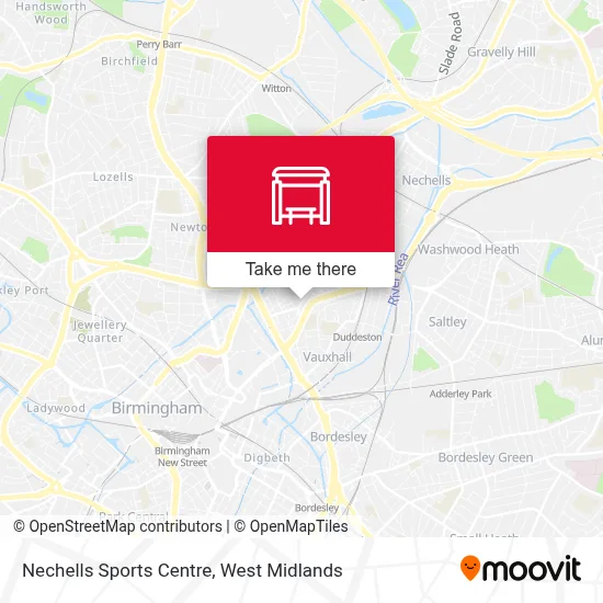 Nechells Sports Centre map
