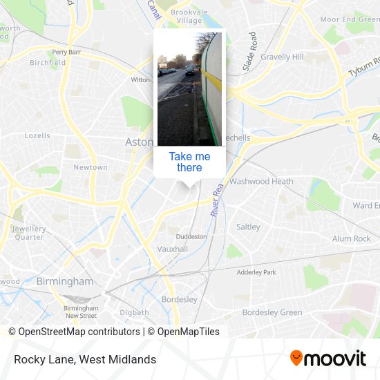 Rocky Lane map