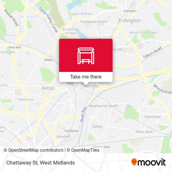 Chattaway St map
