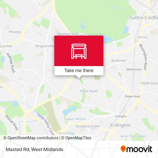 Maxted Rd map