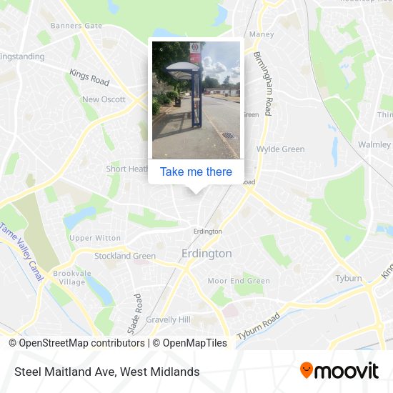 Steel Maitland Ave map