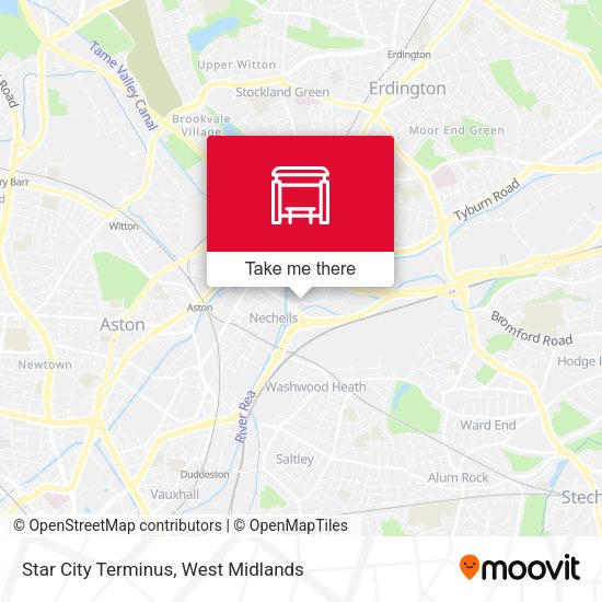 Star City Terminus map