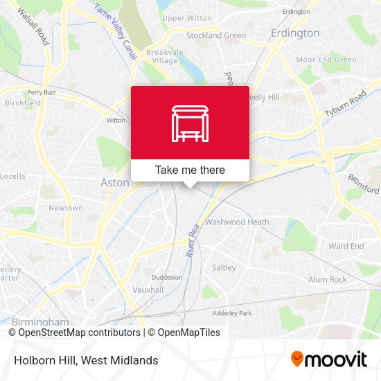 Holborn Hill map