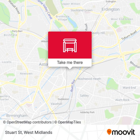 Stuart St map
