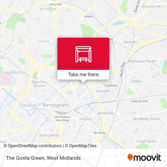 The Gosta Green map