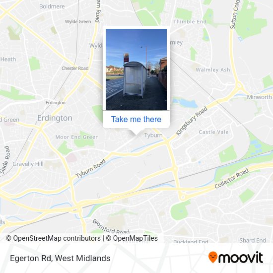Egerton Rd map