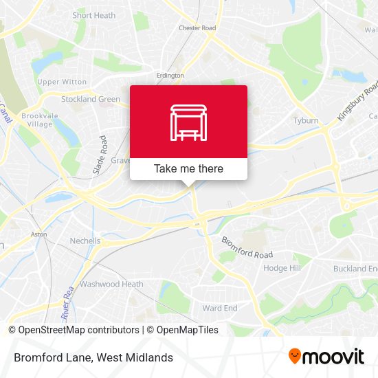 Bromford Lane map
