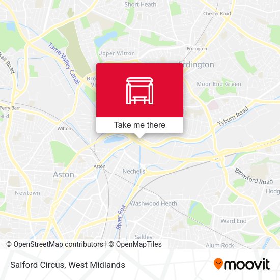 Salford Circus map