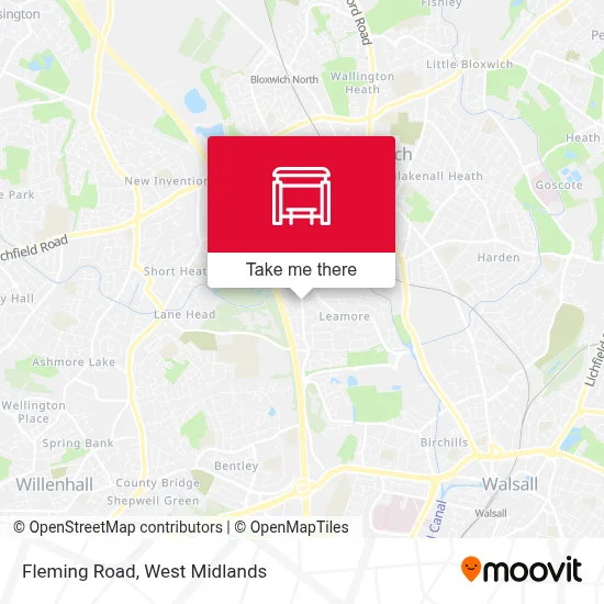 Fleming Rd map