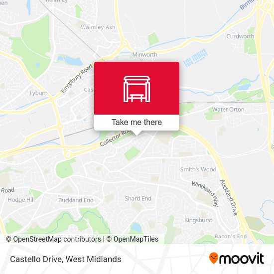 Castello Drive map