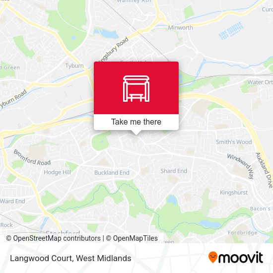 Langwood Court map