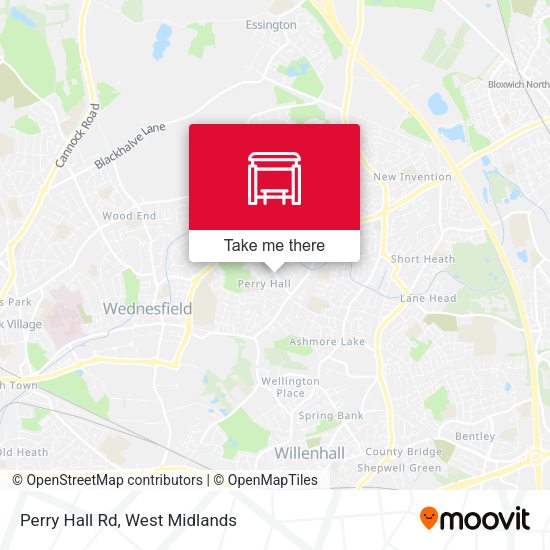 Perry Hall Rd map