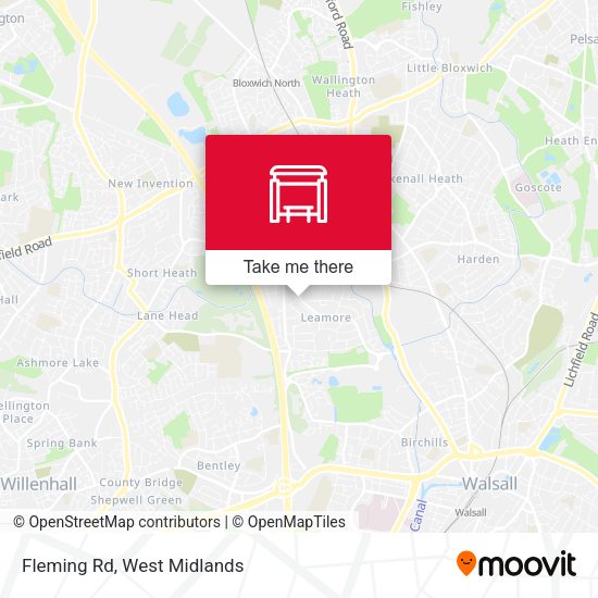 Fleming Rd map