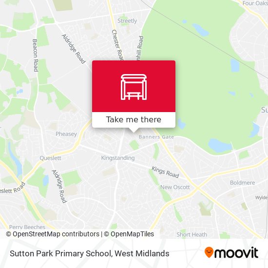 Sutton Park Primary School map