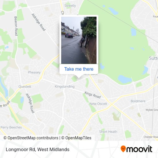 Longmoor Rd map