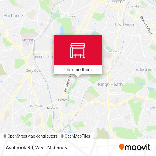 Ashbrook Rd map