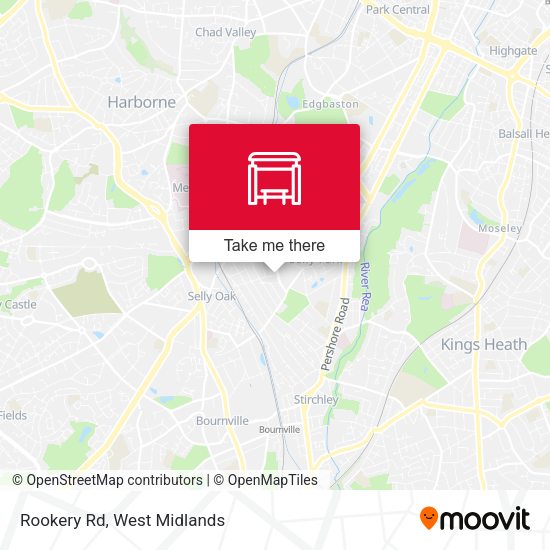 Rookery Rd map