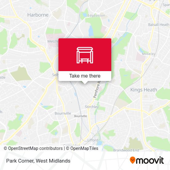 Park Corner map