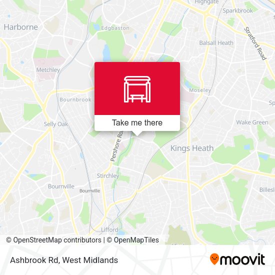 Ashbrook Rd map