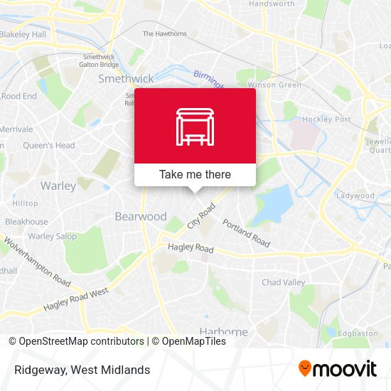 Ridgeway map