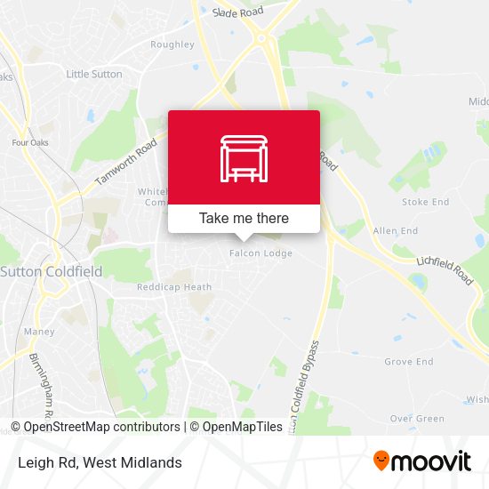 Leigh Rd map