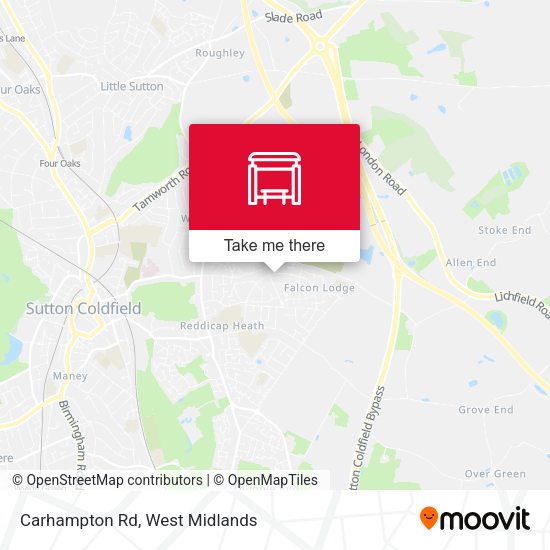 Carhampton Rd map