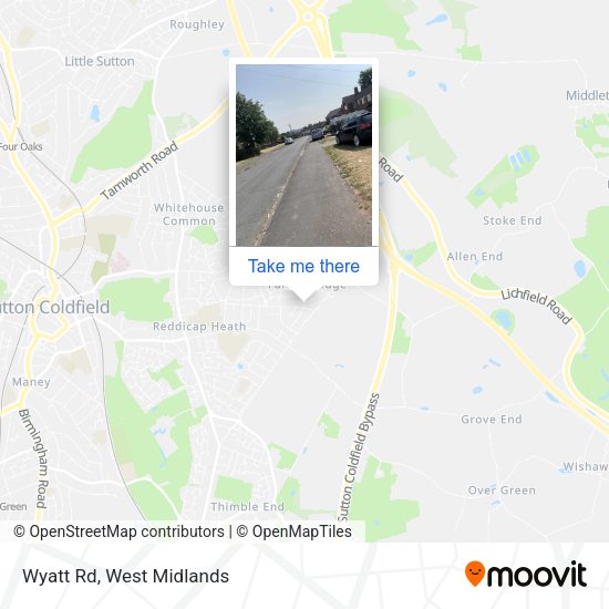 Wyatt Rd map