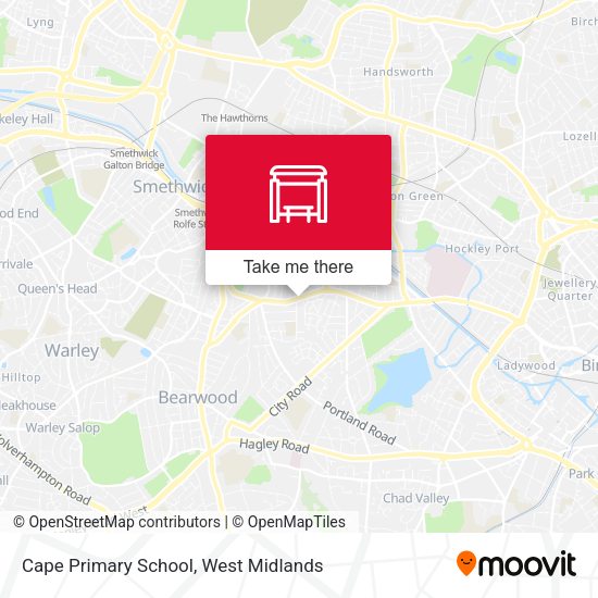 Cape Primary School map